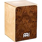 Meinl Percussion Jam Cajon Box Drum with Snare and Bass Tone for Acoustic Music — Made in Europe — Baltic Birch Wood, Play wi