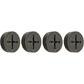 TayMac CP450S Metallic Closure Plug Weatherproof Accessories, 1/2-Inch Thread , Gray, 4 per Polybag