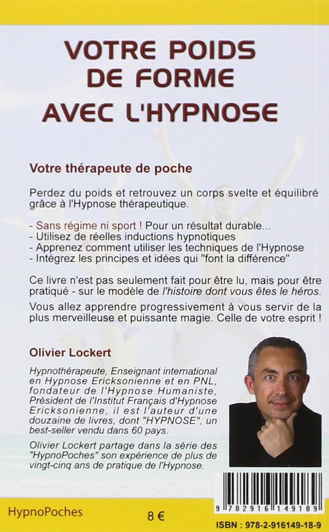 Amazonfr Votre Poids De Forme Avec Lhypnose Olivier - 