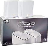 ASUS ZenWiFi AX XT8 White Mesh WiFi 6 System Router 2 Pack view 4