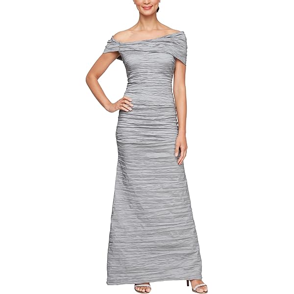 alex evening one shoulder dress ALEX PERRY: One Shoulder Column Dress main image 1