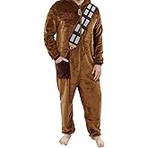 STAR WARS Onesie | Chewbacca Onesie Adult | Mens Fleece Pajamas