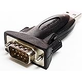 Tera Grand - Premium USB 2.0 to RS232 Serial DB9 Adapter - Supports Windows 10, 8, 7, Vista, XP, 2000, 98, Linux and Mac - Built with FTDI Chipset