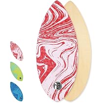 iBOARD 36” Skipper Skimboard with High Gloss Coat Wooden Skim