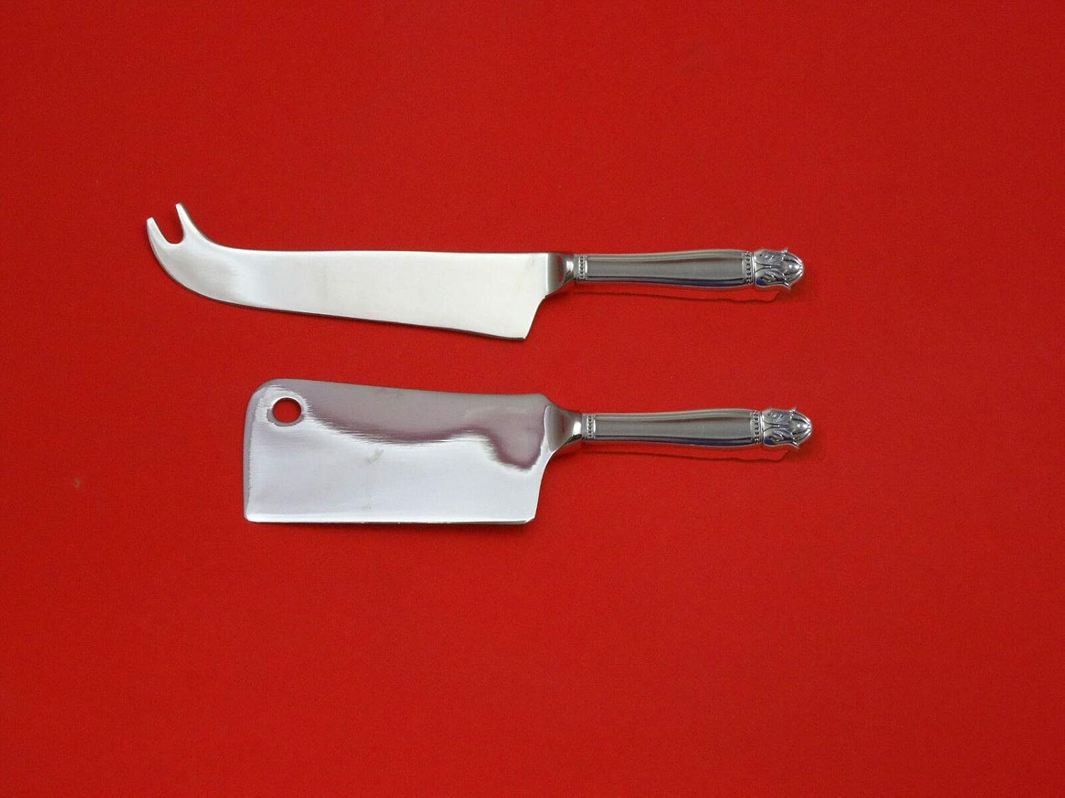 Danish Princess by Holmes & Edwards Plate Silverplate HHWS Cheese Set Custom