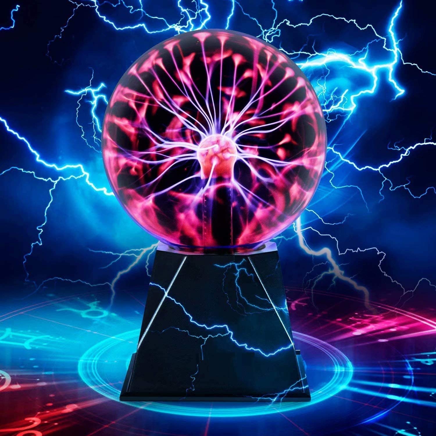 Buy Scizor 8 '' Plasma Ball, Electric Ball Touch Activated Plasma Ball, A Cool Science Novelty