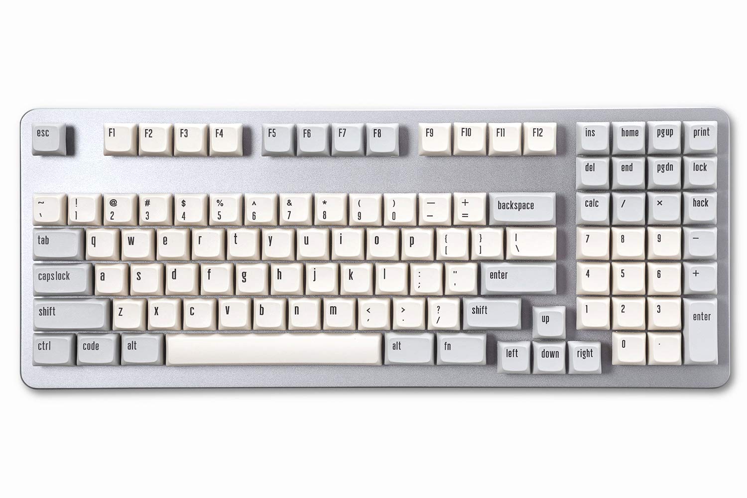 DROP + MiTo XDA Canvas Keycap Set for Full-Size Keyboards - Compatible with Cherry MX Switches and Clones (1800 Layout 114-key Kit)