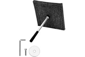 Qnemaei Square 12"×12" Chimney Flue Plug - Fireplace&Wood Stoves Draft Stopper Plug Replacement Damper Seal Tool-Save Energy Block Odor & Debris Felt Material