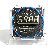 Digital Clock Soldering Practice Kit Electronic Kits 60s Electronic Clock
