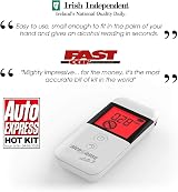 AlcoSense Elite 3 Breathalyser UK Limits Colour Screen Two Decimal view 6