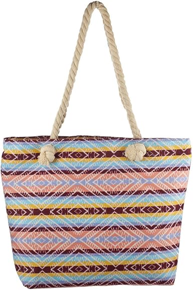 zip up beach bag