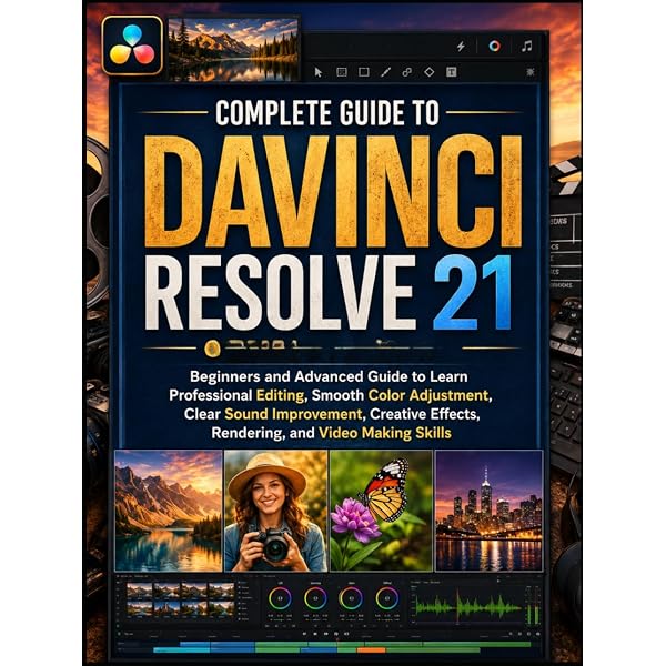 Amazon.com: Davinci Resolve 21 Handbook Made Simple: A Beginner-to
