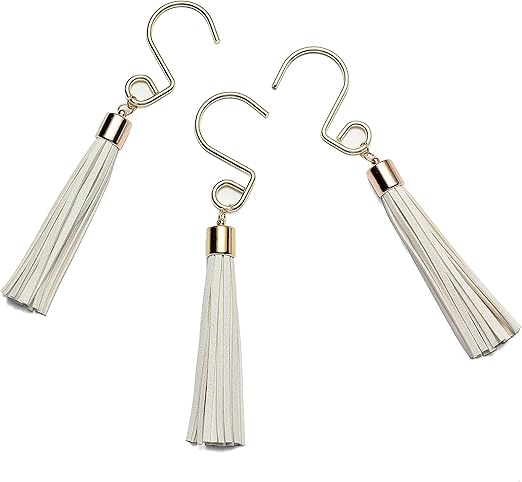 Amazon Com Tassel Bathroom Shower Curtain Hooks Lovely