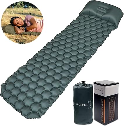 inflatable sleeping mattress