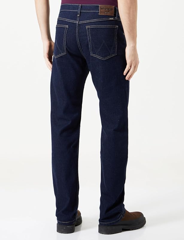 - Jeans Uomo - Vestibilità Dritta Regular - Foundation - Rinse