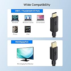 Cable Matters Unidirectional USB C to Mini