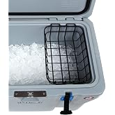 Cooler Basket for Lifetime 77 Qt, 115 Qt, or Ozark Trail 73 Quart Ice Chest - Wire Rack Mounts Inside - Cooler Accessories for Lifetime and Ozark Trail