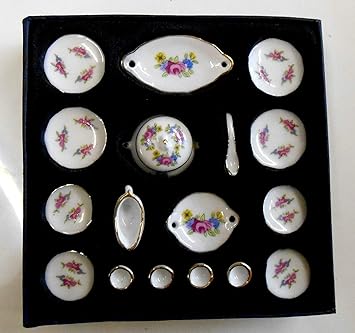 dolls house dinner set