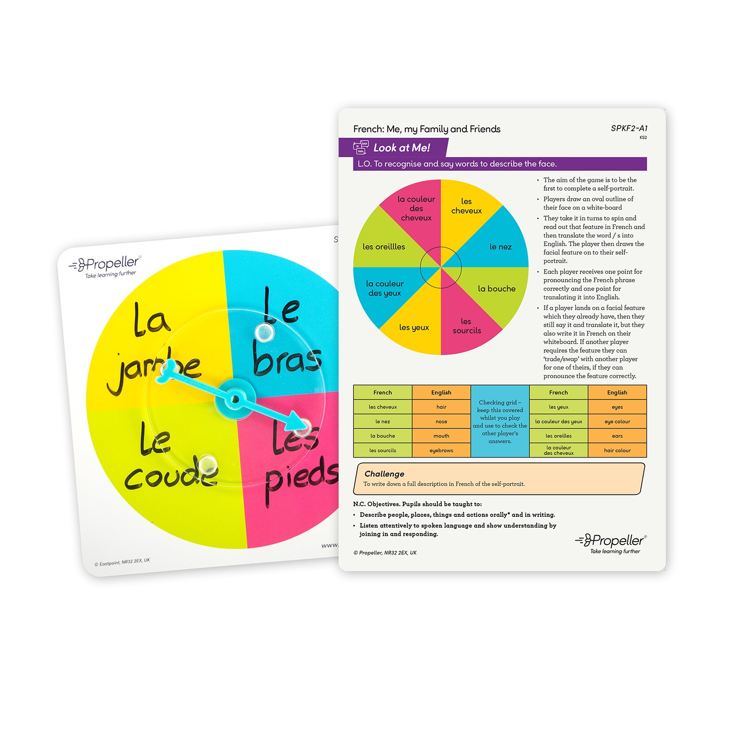 Spintelligence, KS2 French, Family & Friends - Image 3