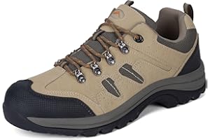 CC-Los Men's Hiking Shoes Lightweight Comfortable Working Sneakers for Men 7-13
