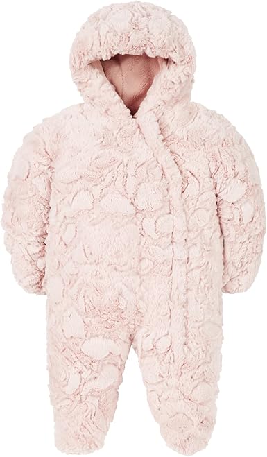 fluffy snowsuit