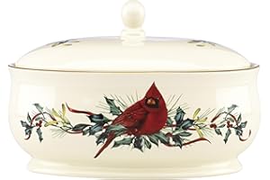 Lenox 870601 Winter Greetings Covered Dish, Christmas & Holiday Hosting