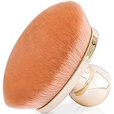 Extra Large Body Makeup Brush for Self Tanner – 115mm Wide Oval Kabuki Body Brush for Bronzer Blend & Blur, Vegan Fiber Self Tanning Brush for Legs & Body with Drawstring Bag by Yoseng