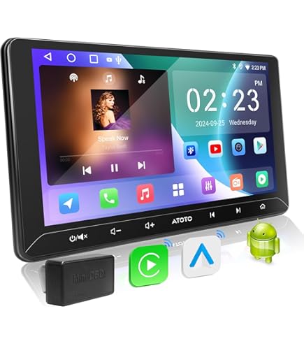 Amazon.com: ATOTOEXCEL S8MS 8-Core 9 inch Android Double DIN Car