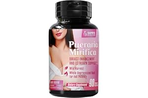 SAPIR'S NUTRITION Pueraria Mirifica Capsules 2000mg Daily - Breast Enhancement Pills and Estrogen Supplement for Women and Men, Breast Enlargement Pills for Women and Transgender - Breast Growth Breast Enhancer