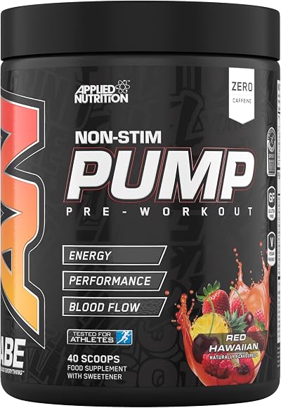 Applied Nutrition ABE Pump Pre Workout All Black Everything 500g Red Hawaiian