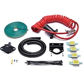Roadmaster 15267 All in One Towed Vehicle Wiring Kit with 7-to-6 Wire Power Cord | Excludes Vehicles with Variable Voltage | Crafted from Fine Materials | Easy Installation