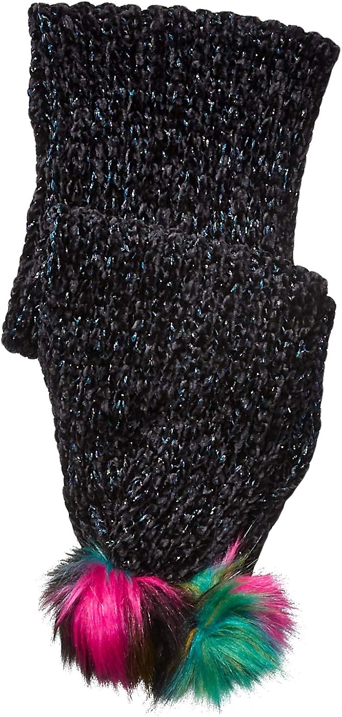  Brand - Spotted Zebra Girls Hat Scarf Mittens Gloves Cold Weather Accessories Sets: Clothing