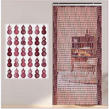 Amazon Com Guowei Beaded Curtains Plastic Gourd Shape Strings