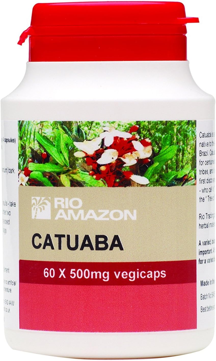 (Pack of 6) Catuaba 500mg Vegicaps | Rio Trading