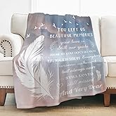 Levens Bereavement Gifts Blanket 60"x50" Sympathy Memorial Gifts for Loss of Loved one, Sympathy Gifts, in Memory of Loved One Gifts, Grief Condolences Remembrance Hugs Throw Blanket