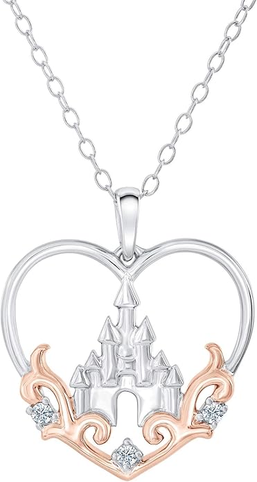 diamond castle necklace
