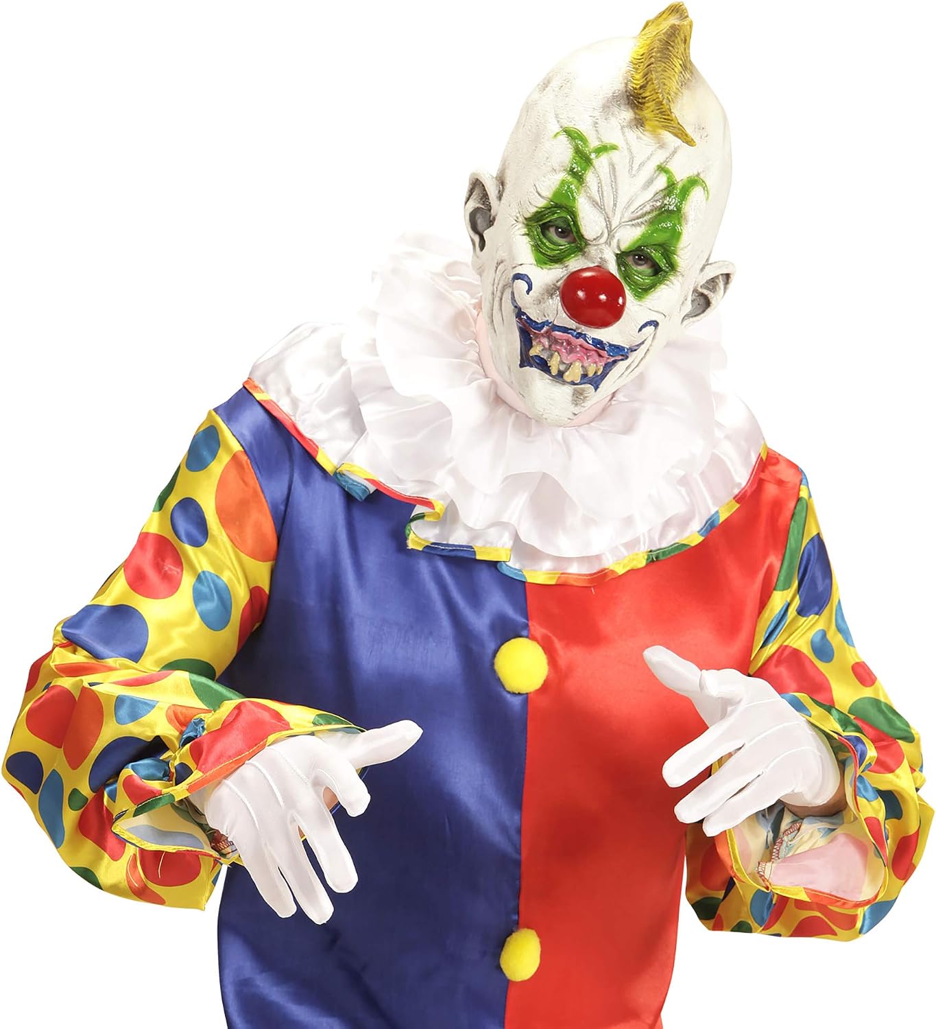 Widmann vd-wdm96573 Mask Clown Goofy, One Size, Multicoloured - Image 4