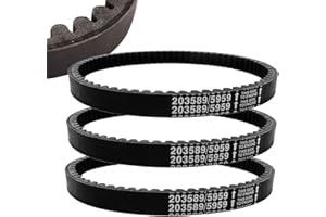 CAQEG 3PCS 30 Series Go Kart Drive Belt Replaces Manco 5959 / Comet 203589 Durable Trorque Converter Belt