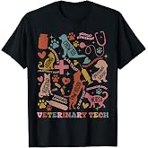 Vet Tech Veterinary Technician Medicine Veterinarian Animal T-Shirt