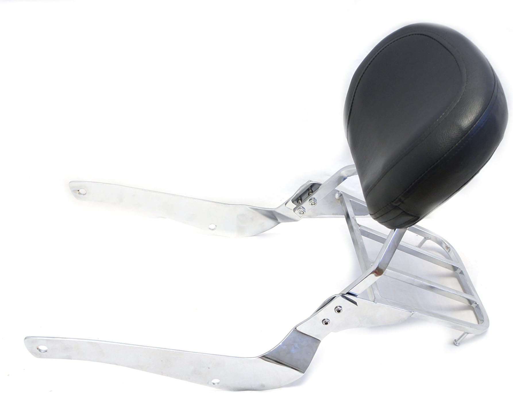 Mutazu Premium Sissy Bar Backrest & Luggage Rack for Suzuki C50 M50 Volusia 800 (SB-1-N)