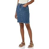 Amazon Essentials Women's Classic 5-Pocket Denim Skirt (Available in Plus Size)
