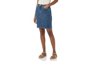 Amazon Essentials Women's Classic 5-Pocket Denim Skirt (Available in Plus Size)