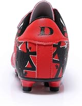 Hanani Boys Girls Football Boots FG/AG Kids Sneakers Red Unisex view 7