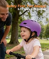KORIMEFA Kids Bike Helmet Adjustable Size S M 3-13 Years Safety Multi-Sport view 2