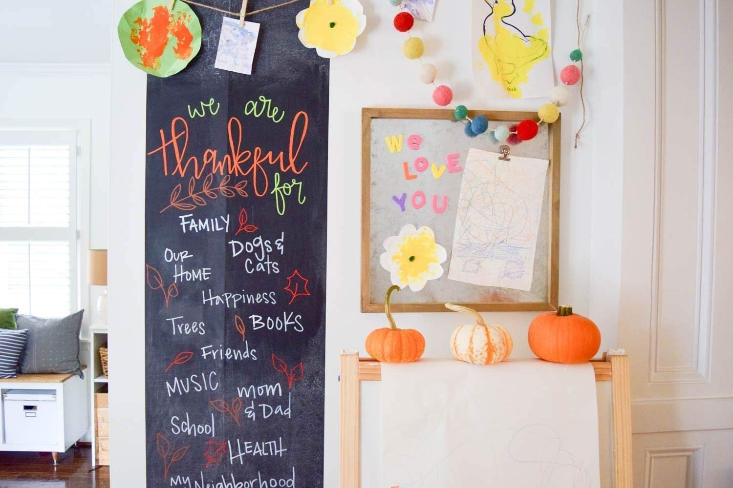 Kassa Large Chalkboard Contact Paper Roll - 17.3” x 96” (8 Feet) - 5 Chalks Included - Chalk Board Paint Alternative Wallpaper - Adhesive Blackboard Wall Decal Vinyl - Black Chalkboard Stickers: Home & Kitchen