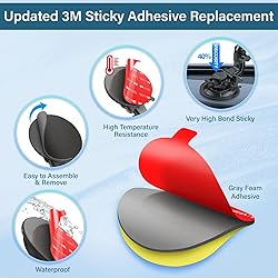 volport Sticky Adhesive Replacement for Dashboard