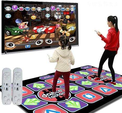 Amazon Co Jp 無線 ダンスマットパッド 子供 ダンスダンスレボリューション 折りたたみ式 ダンサーブランケット フィットネス ダンスブランケット Hdテレビコンピュータデュアル 使用 A 164x93cm 65x37inch おもちゃ