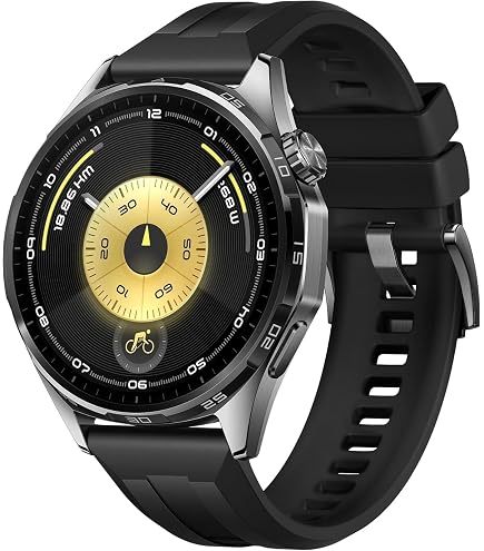 HUAWEI Watch GT 4 46mm Smartwatch, Up to 2 Weeks Battery Life