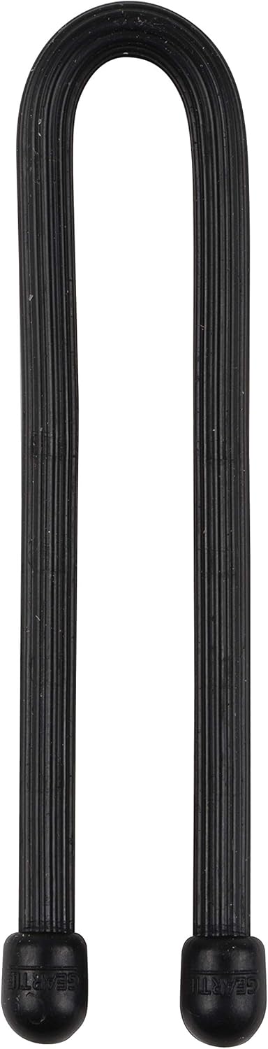 Nite Ize GT6-2PK-01 Original Gear Rubber Twist Tie, 6" - 2-Pack, Black: Home Improvement