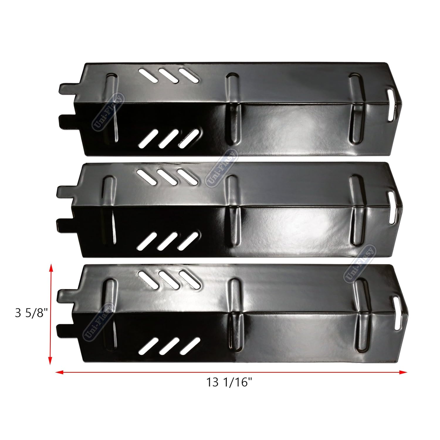 Uniflasy Porcelain Steel Heat Plate Tent/Flame Shield